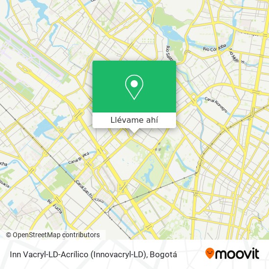 Mapa de Inn Vacryl-LD-Acrílico (Innovacryl-LD)