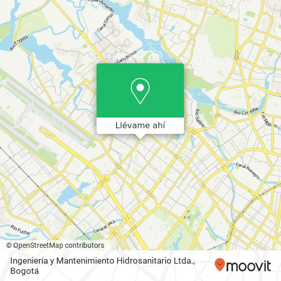 Mapa de Ingeniería y Mantenimiento Hidrosanitario Ltda.