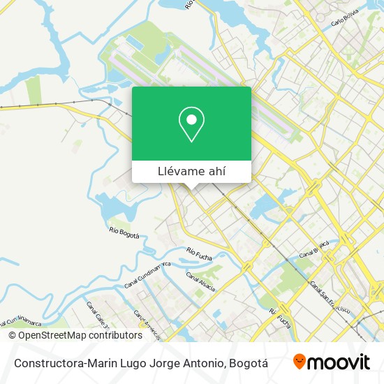 Mapa de Constructora-Marin Lugo Jorge Antonio
