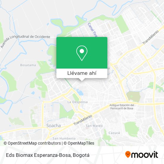 Mapa de Eds Biomax Esperanza-Bosa
