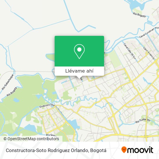 Mapa de Constructora-Soto Rodriguez Orlando