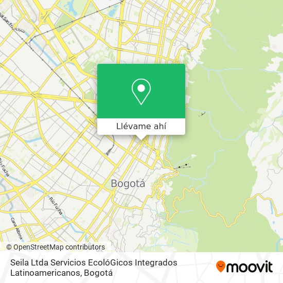 Mapa de Seila Ltda Servicios EcolóGicos Integrados Latinoamericanos