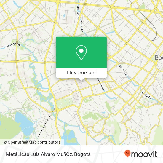 Mapa de MetáLicas Luis Alvaro MuñOz