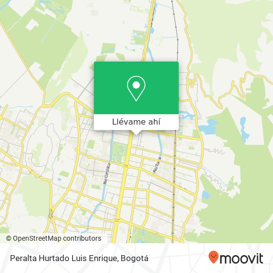 Mapa de Peralta Hurtado Luis Enrique