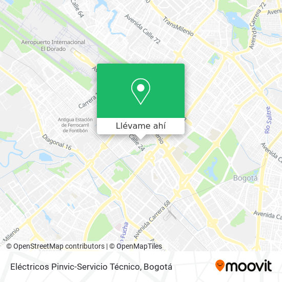 Mapa de Eléctricos Pinvic-Servicio Técnico