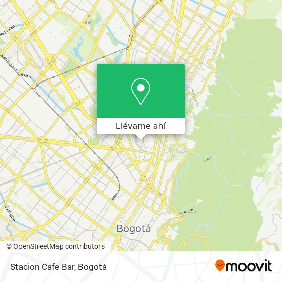 Mapa de Stacion Cafe Bar