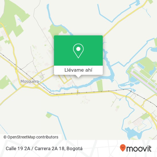 Mapa de Calle 19 2A / Carrera 2A 18