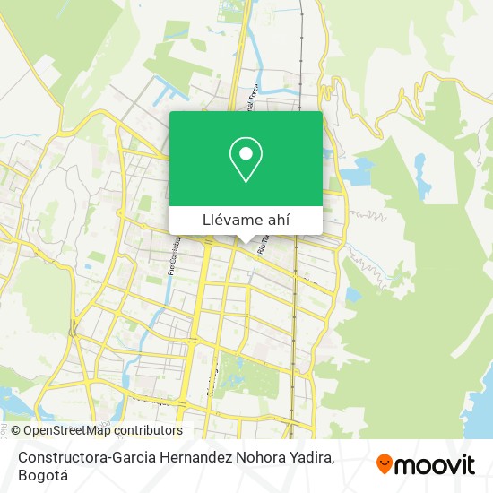 Mapa de Constructora-Garcia Hernandez Nohora Yadira
