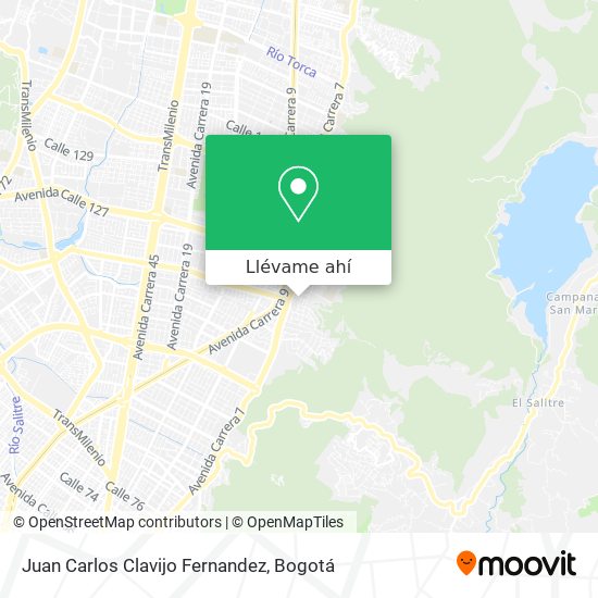 Mapa de Juan Carlos Clavijo Fernandez
