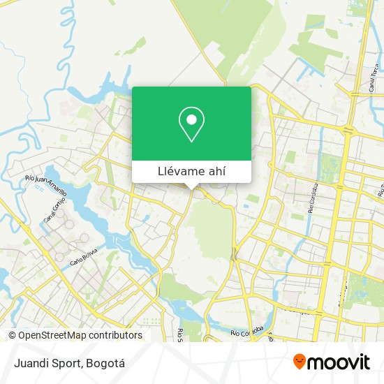 Mapa de Juandi Sport