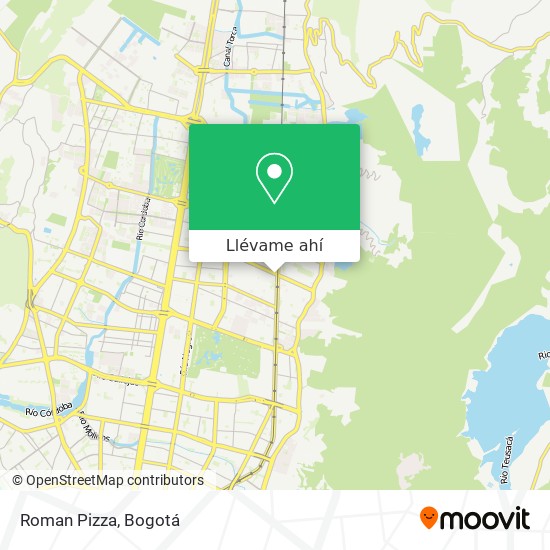 Mapa de Roman Pizza