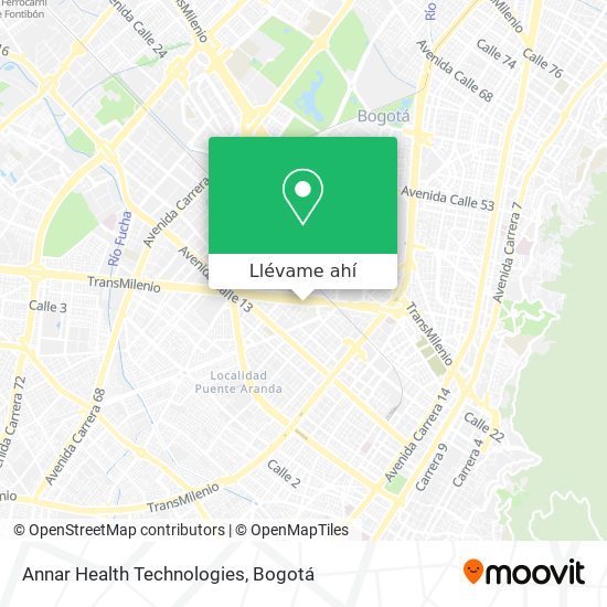 Mapa de Annar Health Technologies