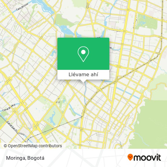 Mapa de Moringa
