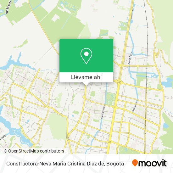 Mapa de Constructora-Neva Maria Cristina Diaz de