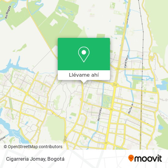 Mapa de Cigarreria Jomay