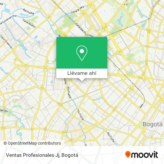 Mapa de Ventas Profesionales Jj