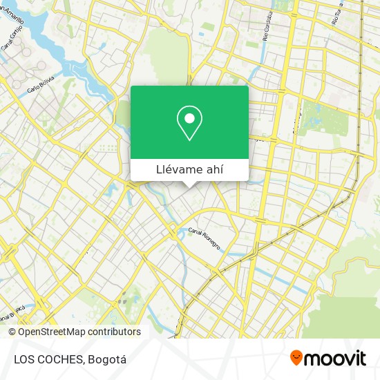 Mapa de LOS COCHES
