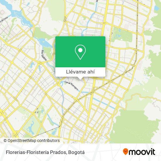 Mapa de Florerias-Floristería Prados