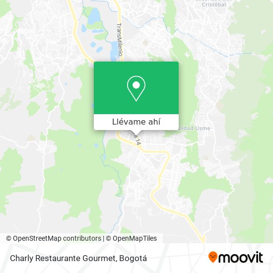 Mapa de Charly Restaurante Gourmet