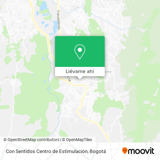 Mapa de Con Sentidos Centro de Estimulación