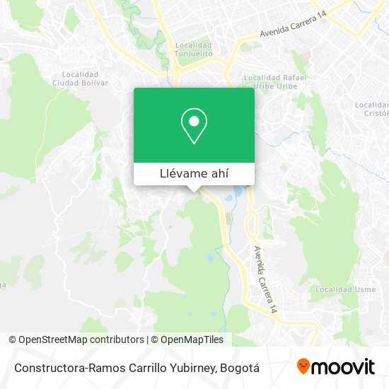 Mapa de Constructora-Ramos Carrillo Yubirney