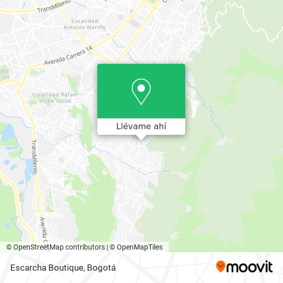 Mapa de Escarcha Boutique