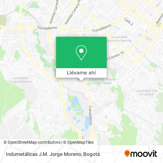 Mapa de Indumetálicas J.M. Jorge Moreno