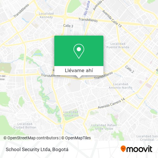 Mapa de School Security Ltda