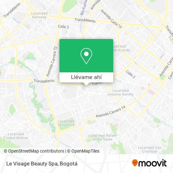 Mapa de Le Visage Beauty Spa