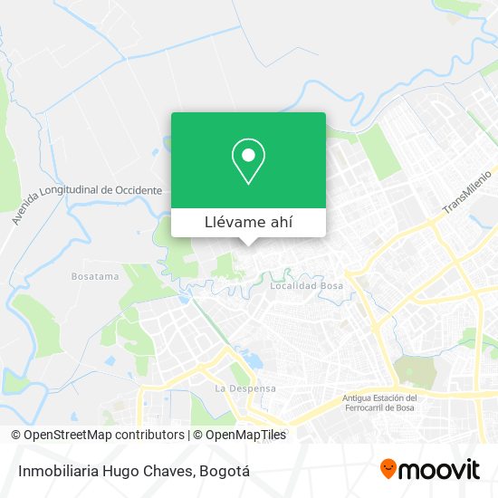 Mapa de Inmobiliaria Hugo Chaves