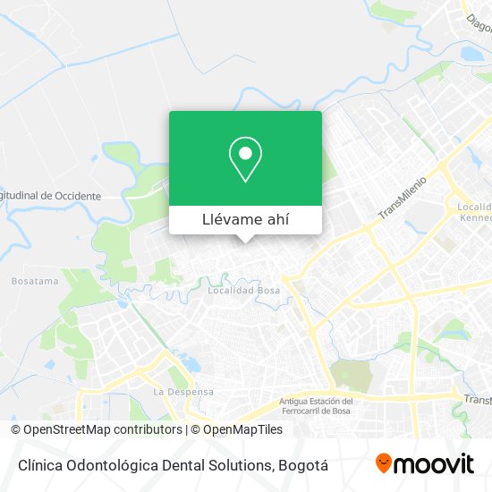 Mapa de Clínica Odontológica Dental Solutions