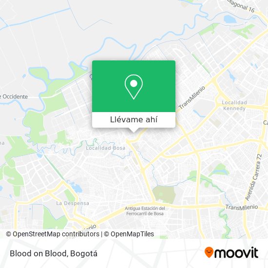 Mapa de Blood on Blood