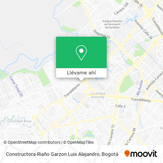 Mapa de Constructora-Riaño Garzon Luis Alejandro