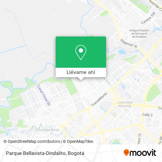 Mapa de Parque Bellavista-Dindalito