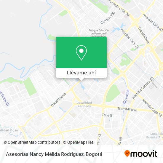 Mapa de Asesorías Nancy Mélida Rodríguez