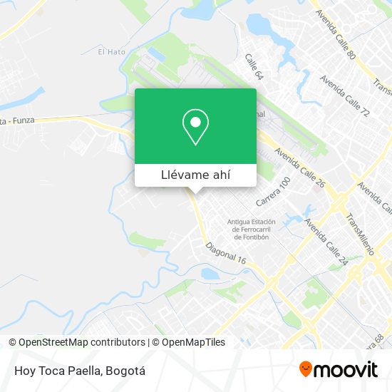 Mapa de Hoy Toca Paella