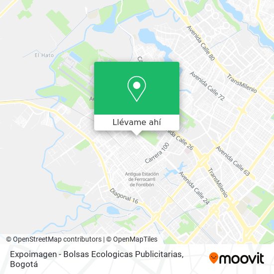 Mapa de Expoimagen - Bolsas Ecologicas Publicitarias
