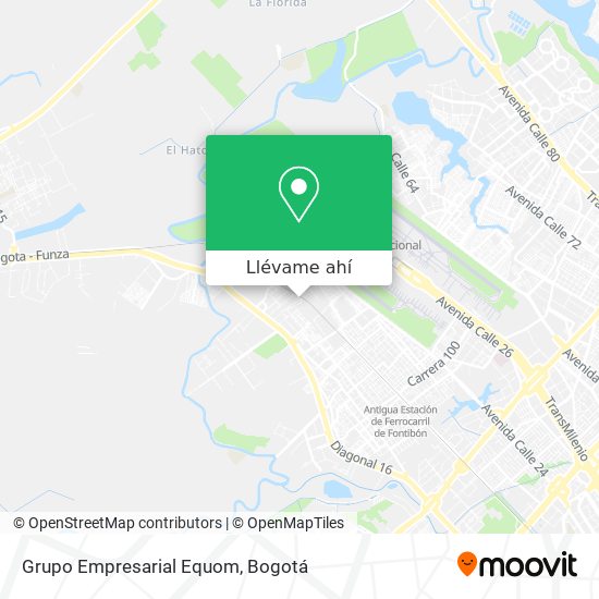 Mapa de Grupo Empresarial Equom