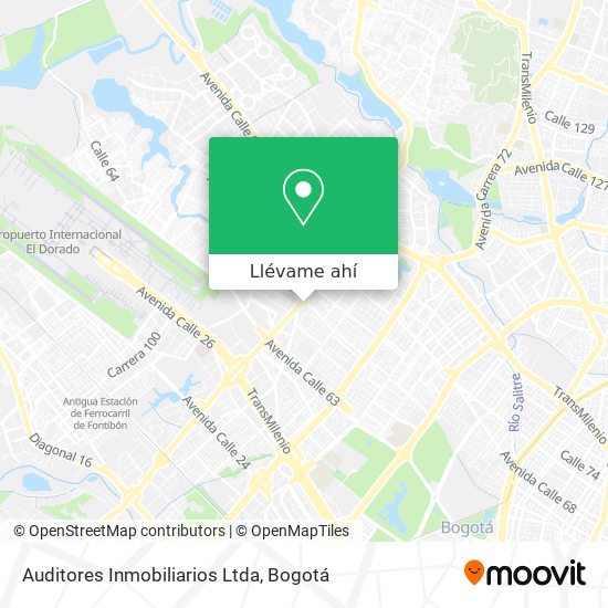 Mapa de Auditores Inmobiliarios Ltda