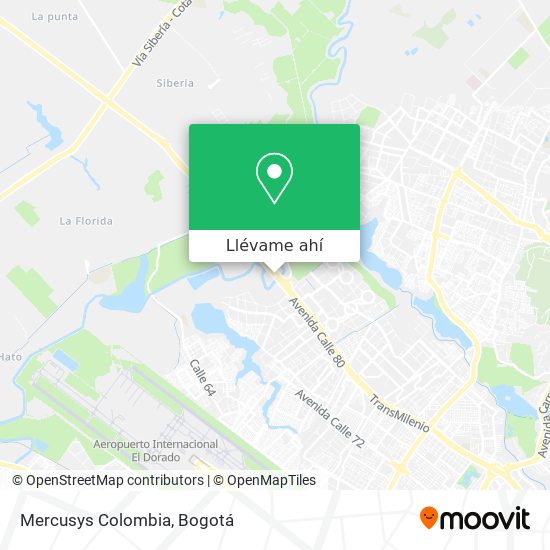Mapa de Mercusys Colombia