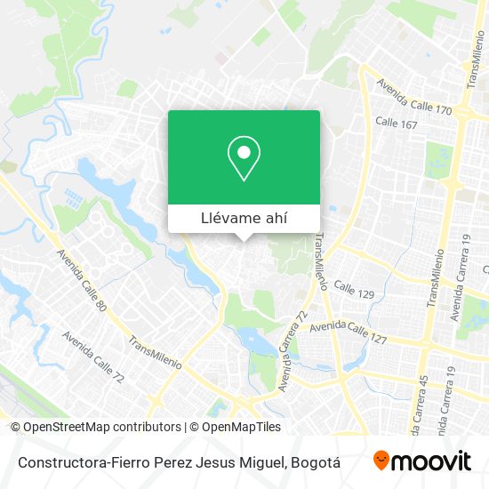 Mapa de Constructora-Fierro Perez Jesus Miguel