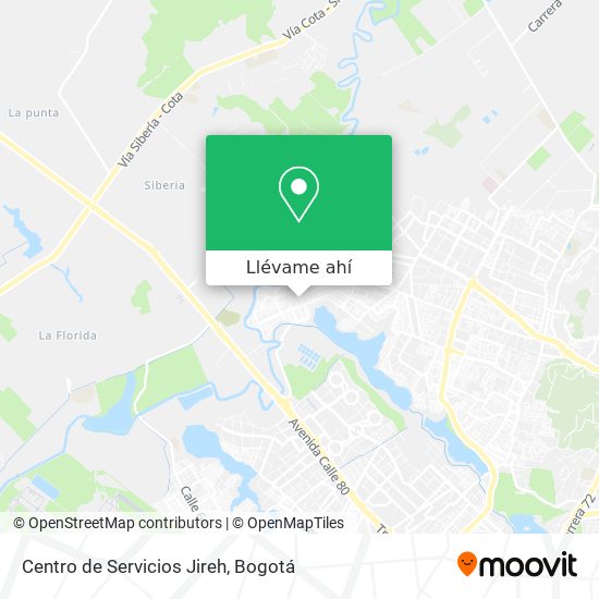 Mapa de Centro de Servicios Jireh