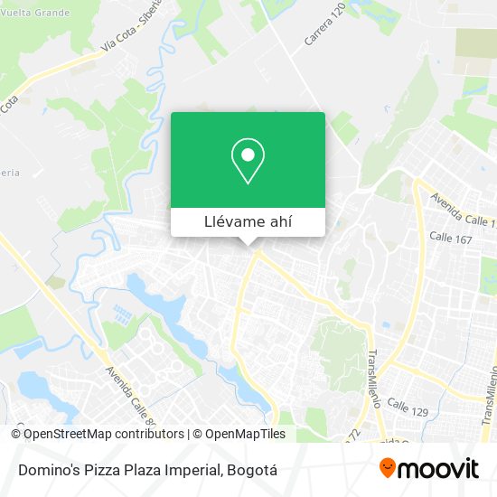 Mapa de Domino's Pizza Plaza Imperial