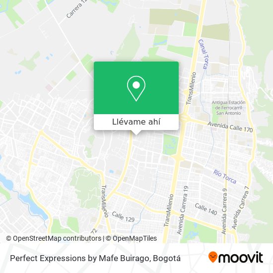 Mapa de Perfect Expressions by Mafe Buirago