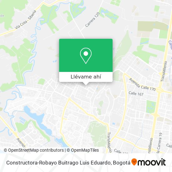 Mapa de Constructora-Robayo Buitrago Luis Eduardo