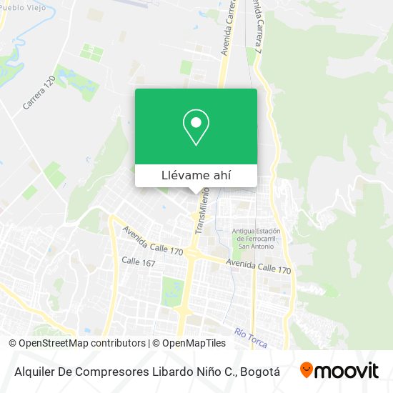 Mapa de Alquiler De Compresores Libardo Niño C.