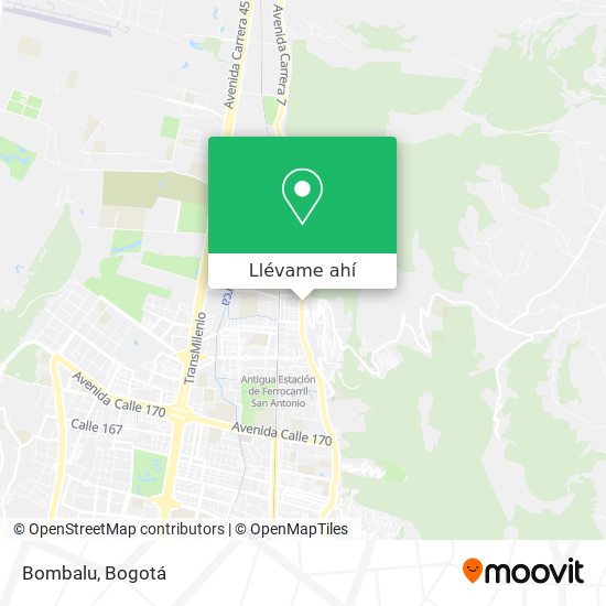 Mapa de Bombalu