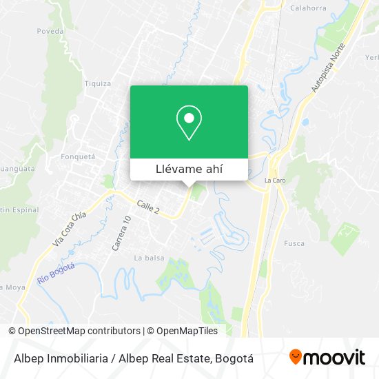 Mapa de Albep Inmobiliaria / Albep Real Estate