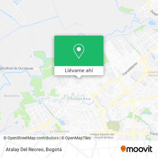 Mapa de Atalay Del Recreo