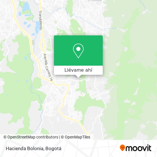 Mapa de Hacienda Bolonia